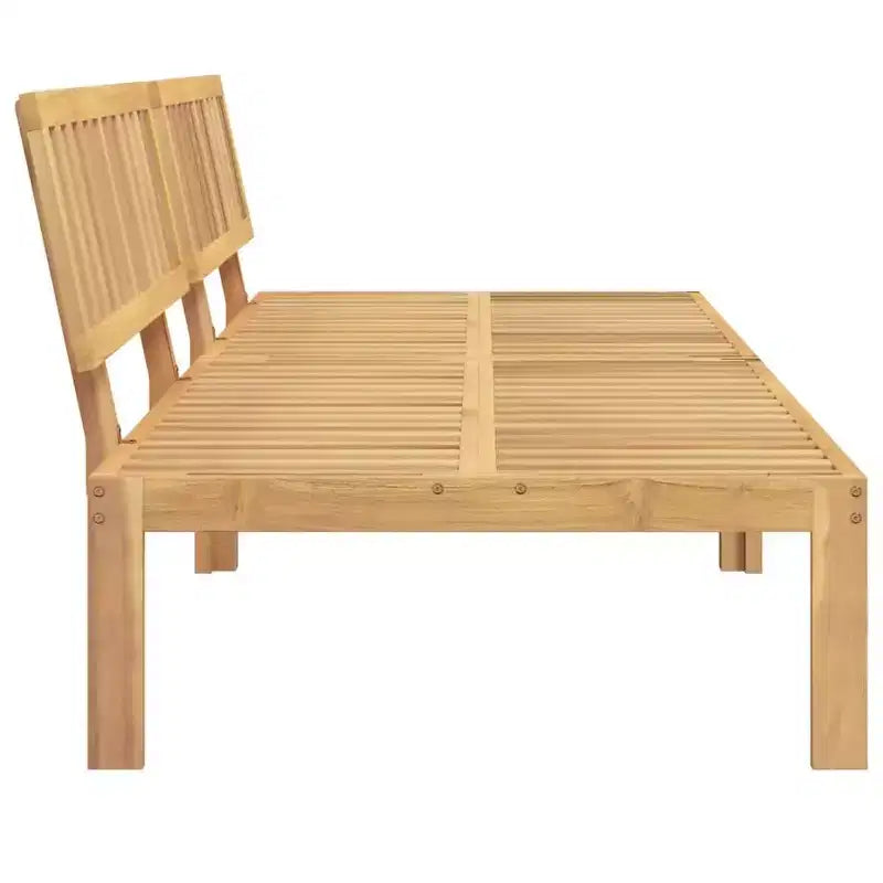 vidaXL Canapés centraux de palette de patio 2 pcs - Bois d'acacia - Conception modulaire pour jardin/patio/terrasse - 47,2x36,2x27,2