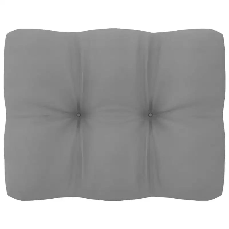 vidaXL Ensemble de canapés de jardin avec coussins en pin massif - Naturel avec coussin