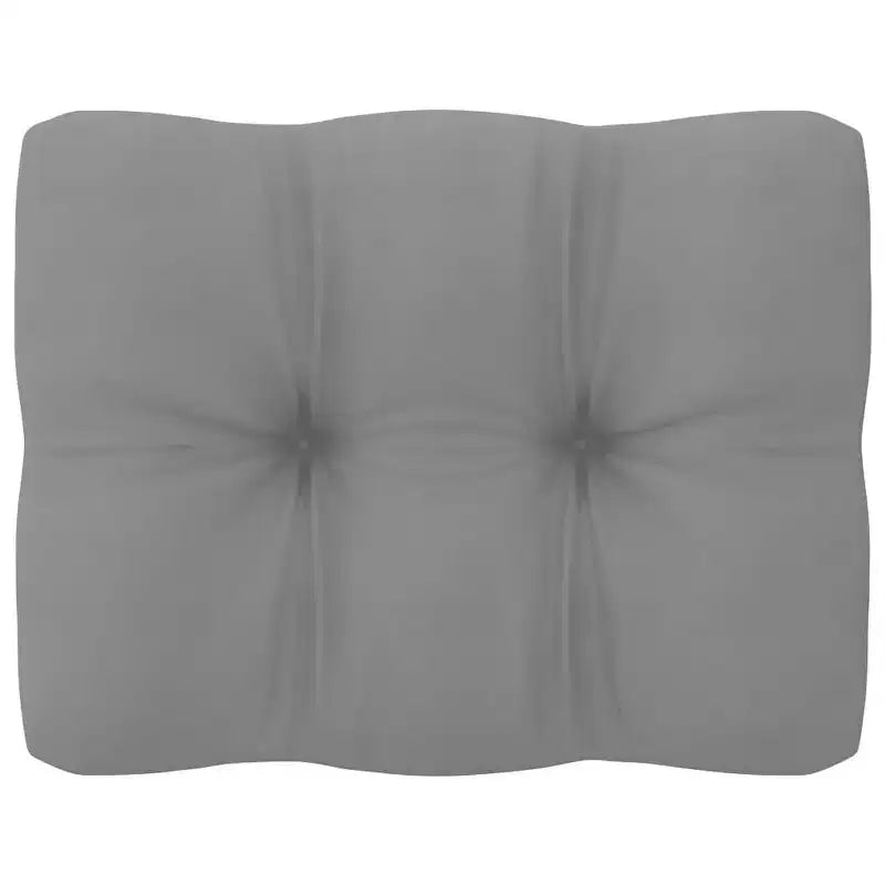 vidaXL Salon de jardin en pin massif naturel, 100 % polyester Modulable