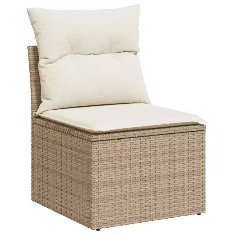 vidaXL Salon de jardin beige