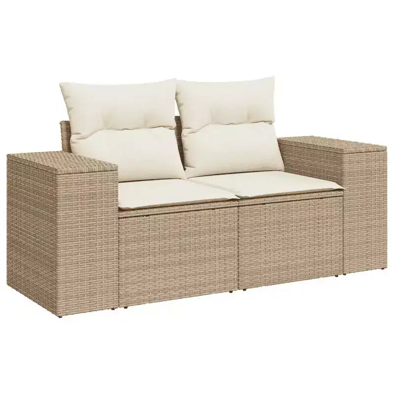 vidaXL Salon de jardin beige