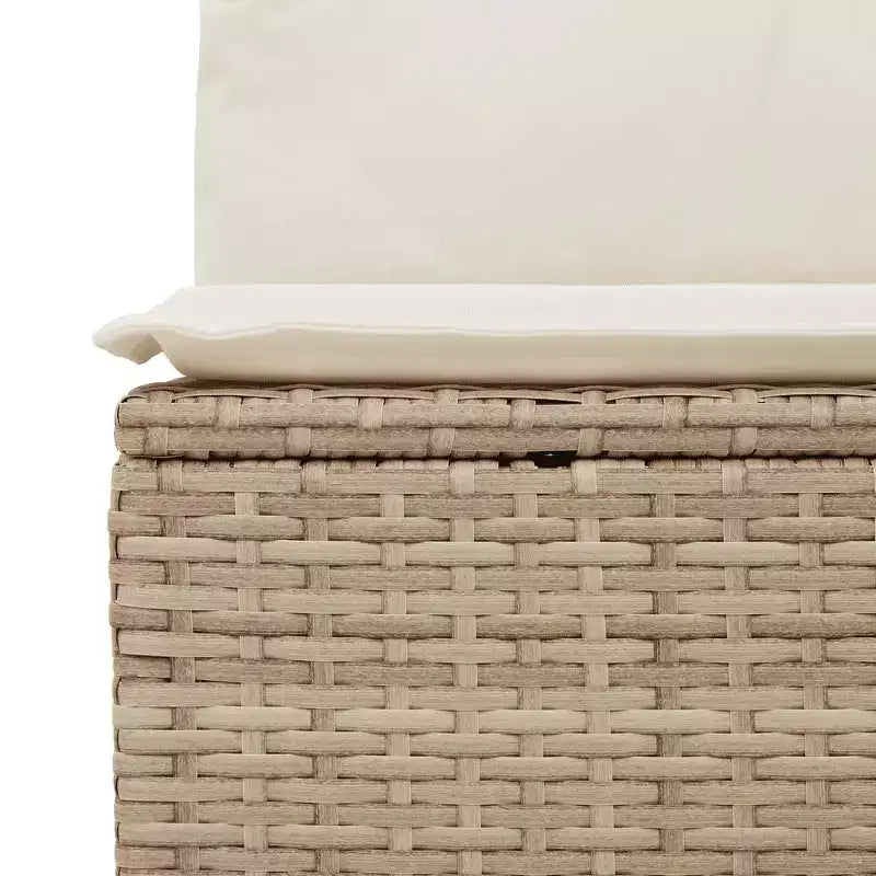 vidaXL Salon de jardin beige