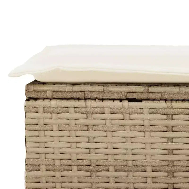 vidaXL Salon de jardin beige