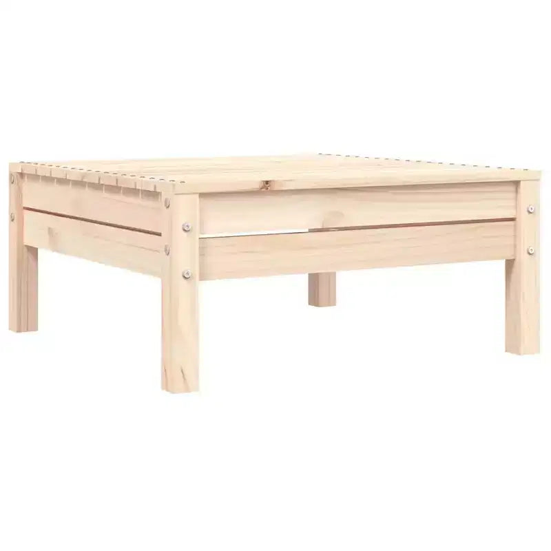 vidaXL Canapé de jardin 3 places - Salon de conversation extérieur - Bois de pin rustique - Design modulaire - Ensemble de salon de jardin