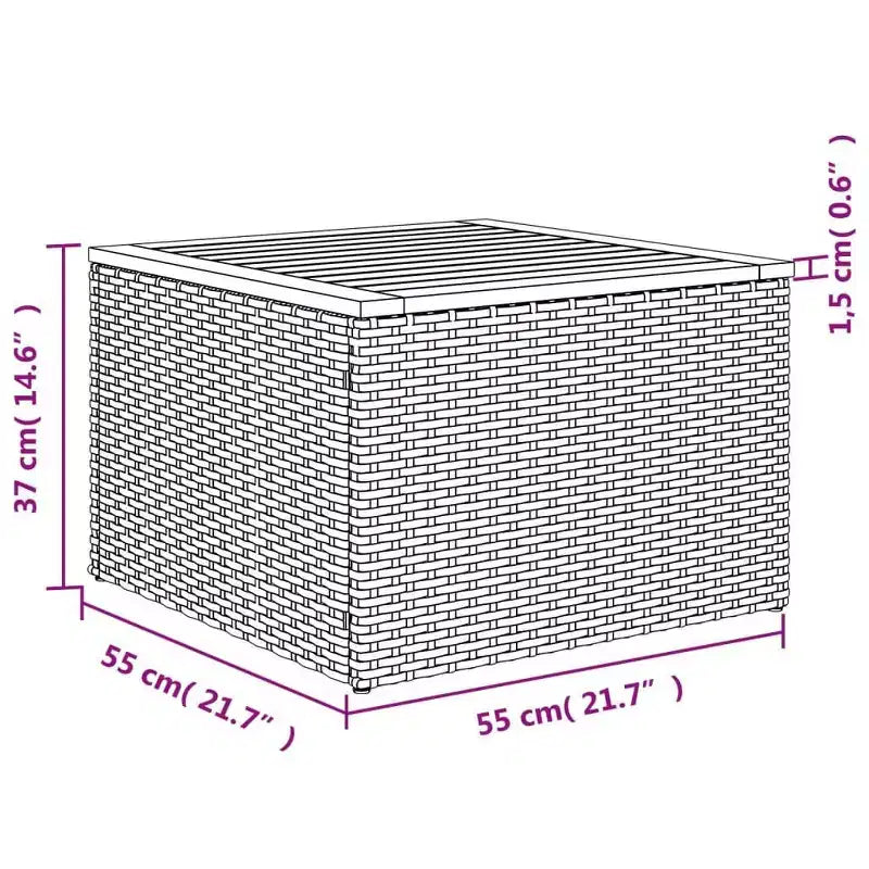 vidaXL Ensemble de canapés de jardin noir, blanc crème