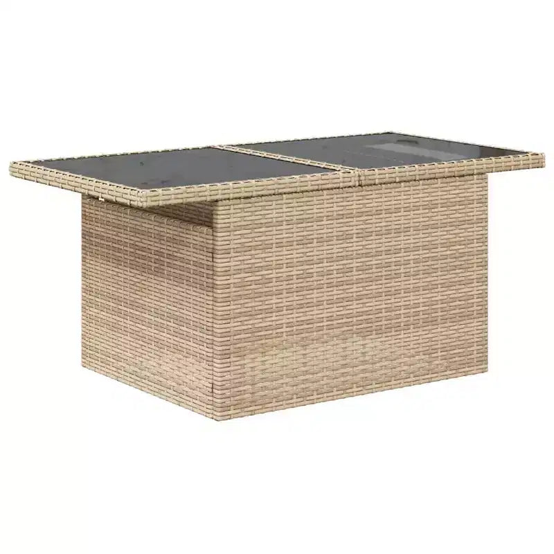 vidaXL Salon de jardin 8 pièces en résine tressée avec coussins