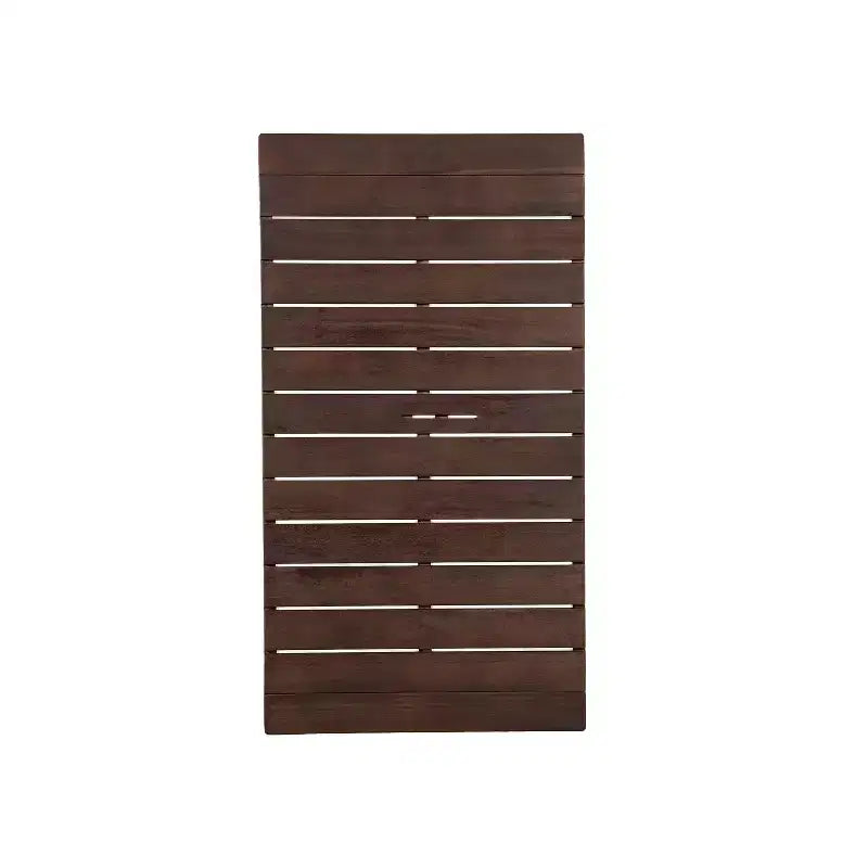 Ensemble de canapés de patio Bestier en bois d'acacia pour 4 personnes avec coussins et table basse, mobilier de patio moderne