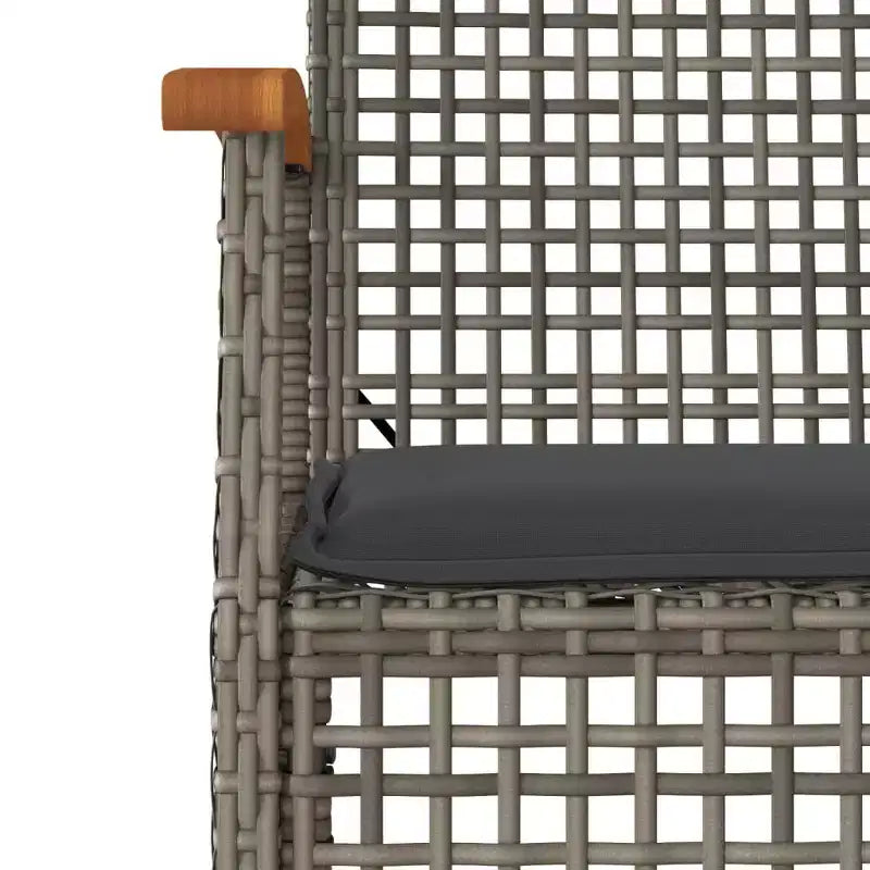 vidaXL Ensemble repas de jardin avec coussins - Design moderne