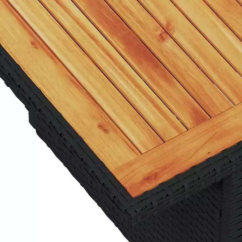 vidaXL Ensemble de canapés de jardin en résine tressée 7 pièces Accoudoirs réglables