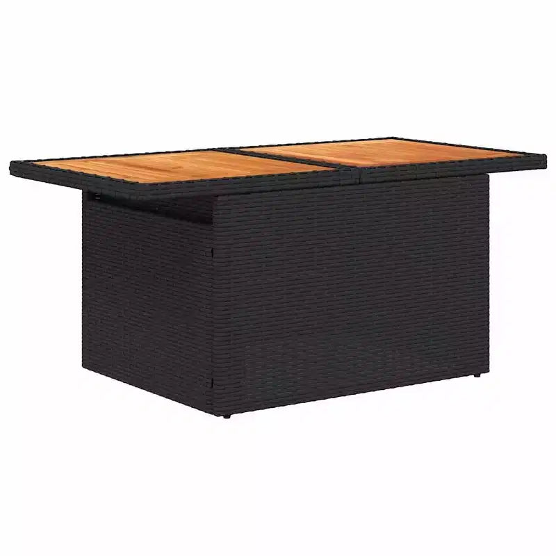 vidaXL Ensemble de canapés de jardin en résine tressée 7 pièces Accoudoirs réglables