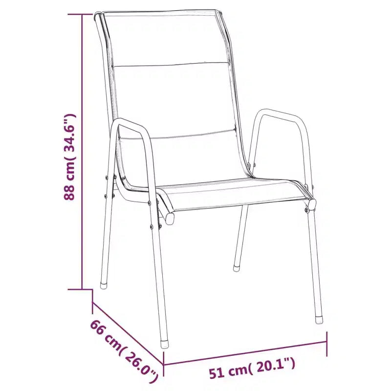 Set de salle à manger de jardin vidaXL