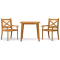 vidaXL Outdoor Dining Set with Solid Acacia Wood