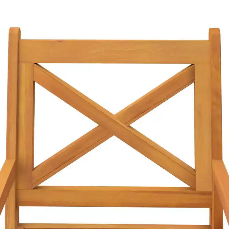 vidaXL Ensemble de salle à manger d'extérieur en bois d'acacia massif