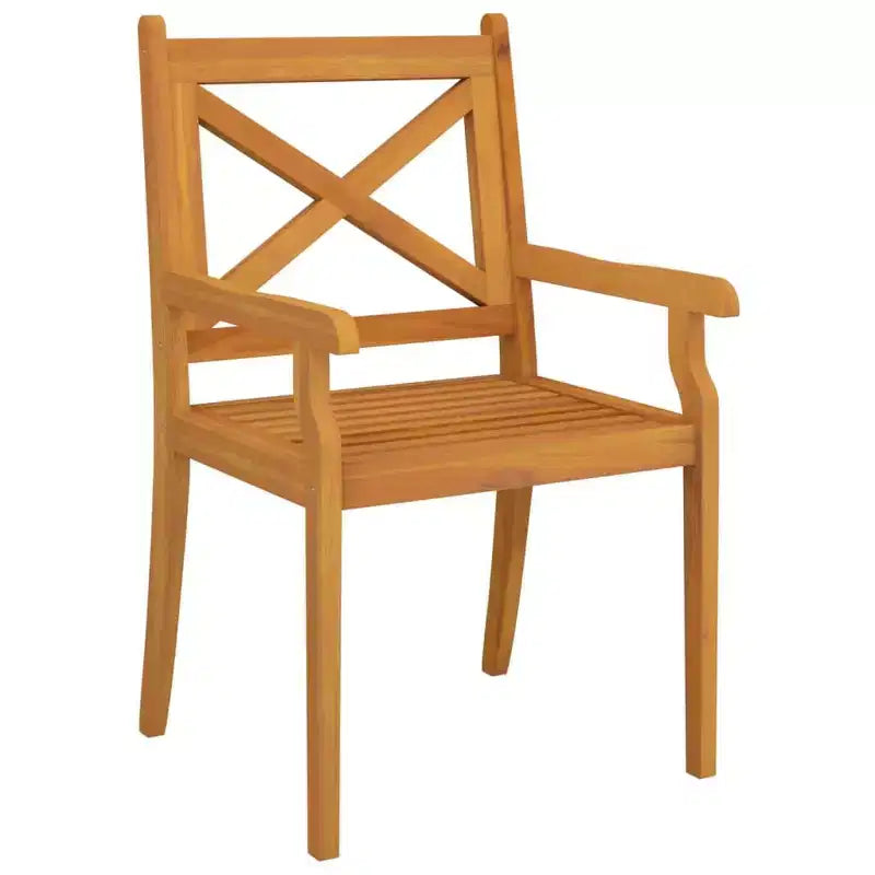 vidaXL Ensemble de salle à manger d'extérieur en bois d'acacia massif