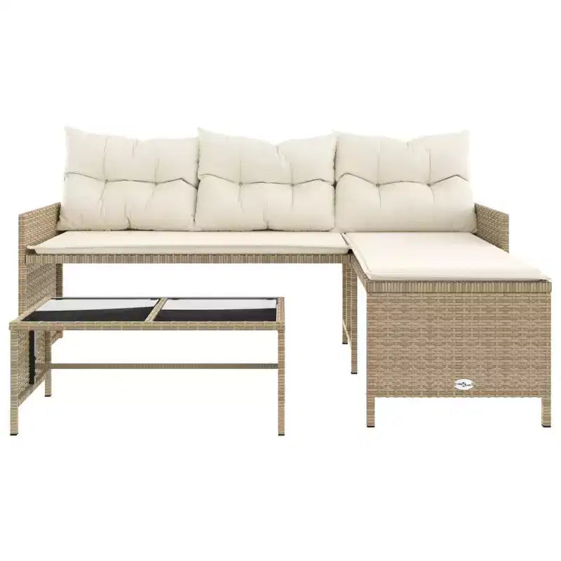 vidaXL Canapé de jardin