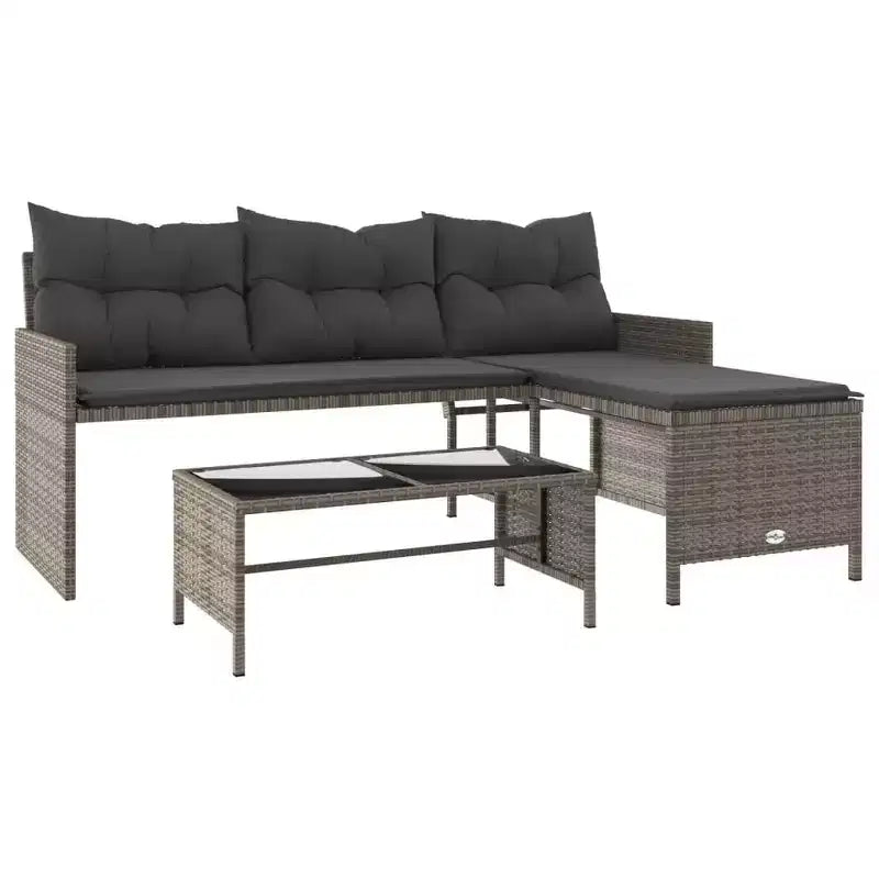 vidaXL Canapé de jardin