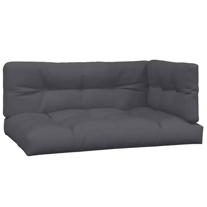 vidaXL Canapé de jardin Bois d'acacia massif Coussins