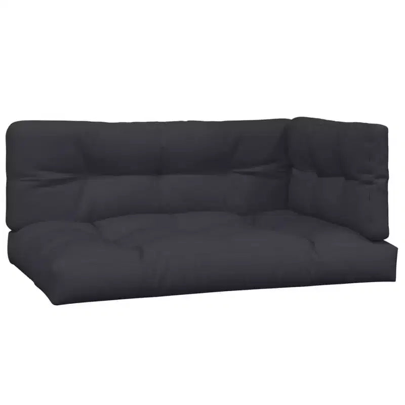 vidaXL Canapé de jardin Bois d'acacia massif Coussins