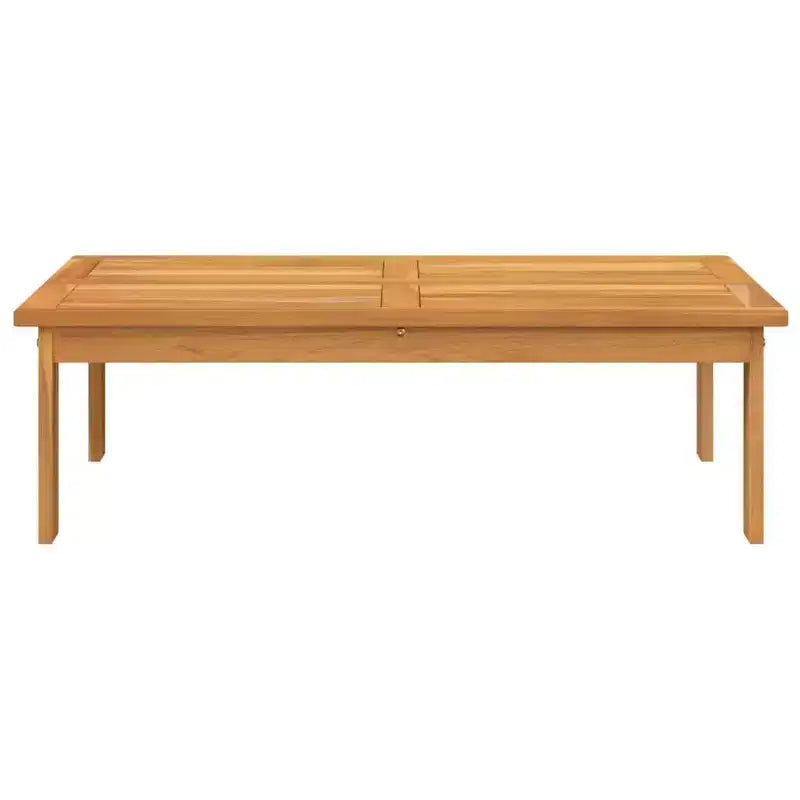 vidaXL Canapé de jardin Bois d'acacia massif Coussins