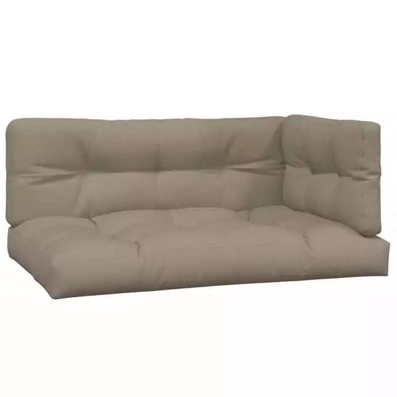 vidaXL Canapé de jardin Bois d'acacia massif Coussins