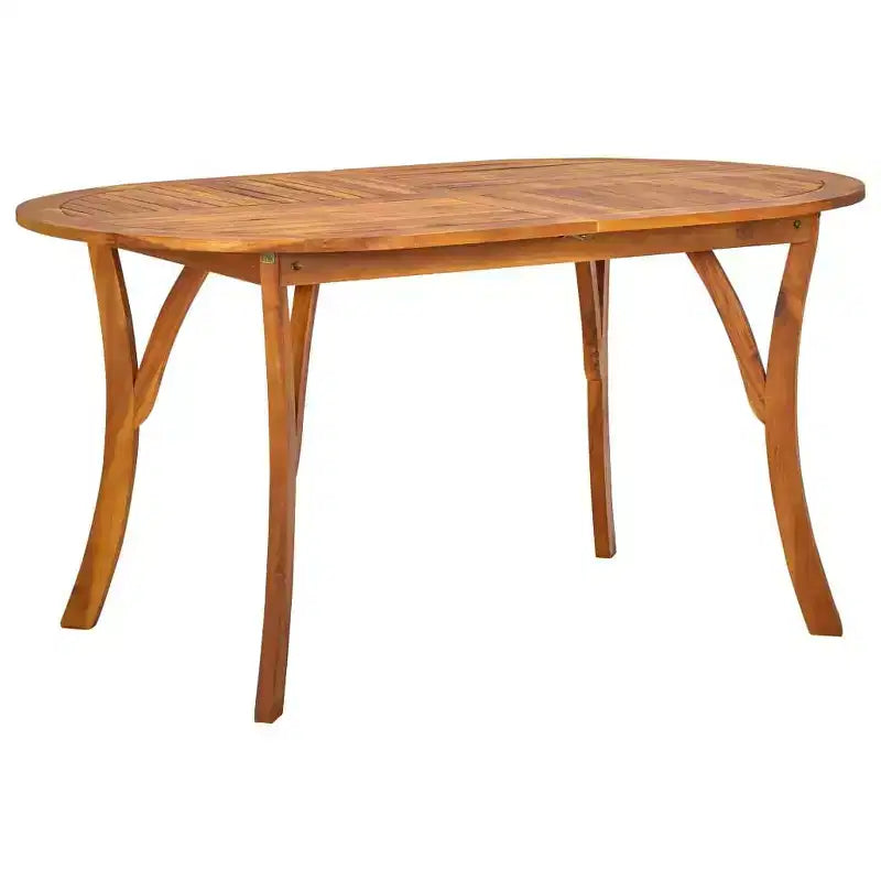 vidaXL Ensemble de salle à manger noir en bois d'acacia massif avec de grands accoudoirs réglables