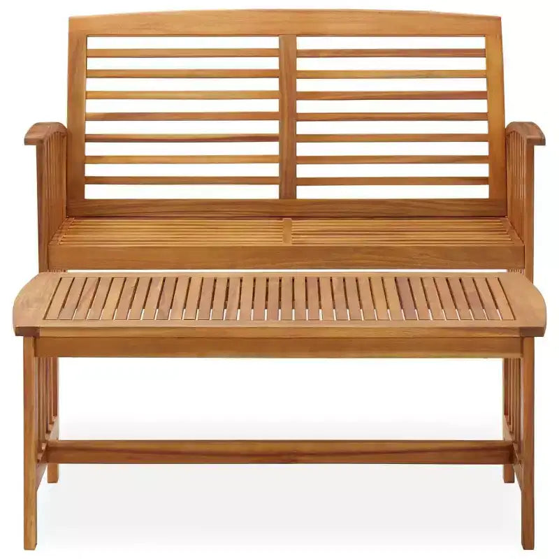 vidaXL Salon de jardin Marron Bois d'acacia massif Moyen Durable