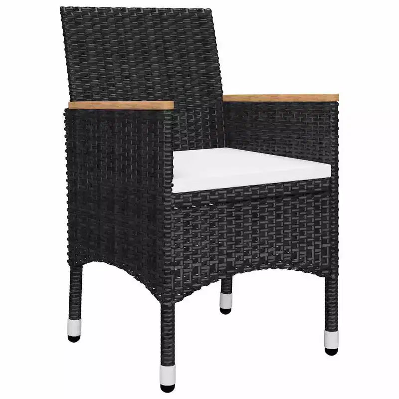 vidaXL Ensemble de salle à manger Table : Chaises : Coussins :