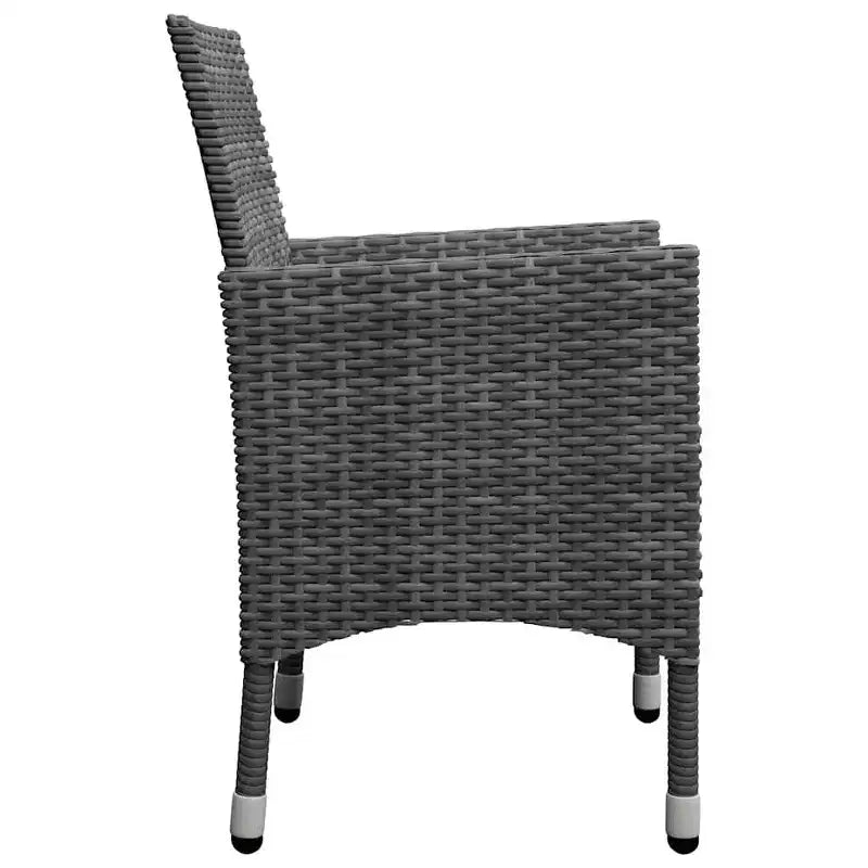 vidaXL Ensemble de salle à manger Table : Chaises : Coussins :