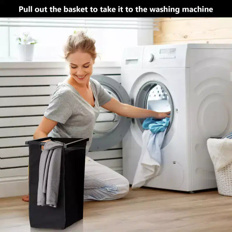 Grand panier à linge avec étagère réglable 2/3/4 paniers amovibles en oxford et compartiments pour salle de bain, chambre, dortoir