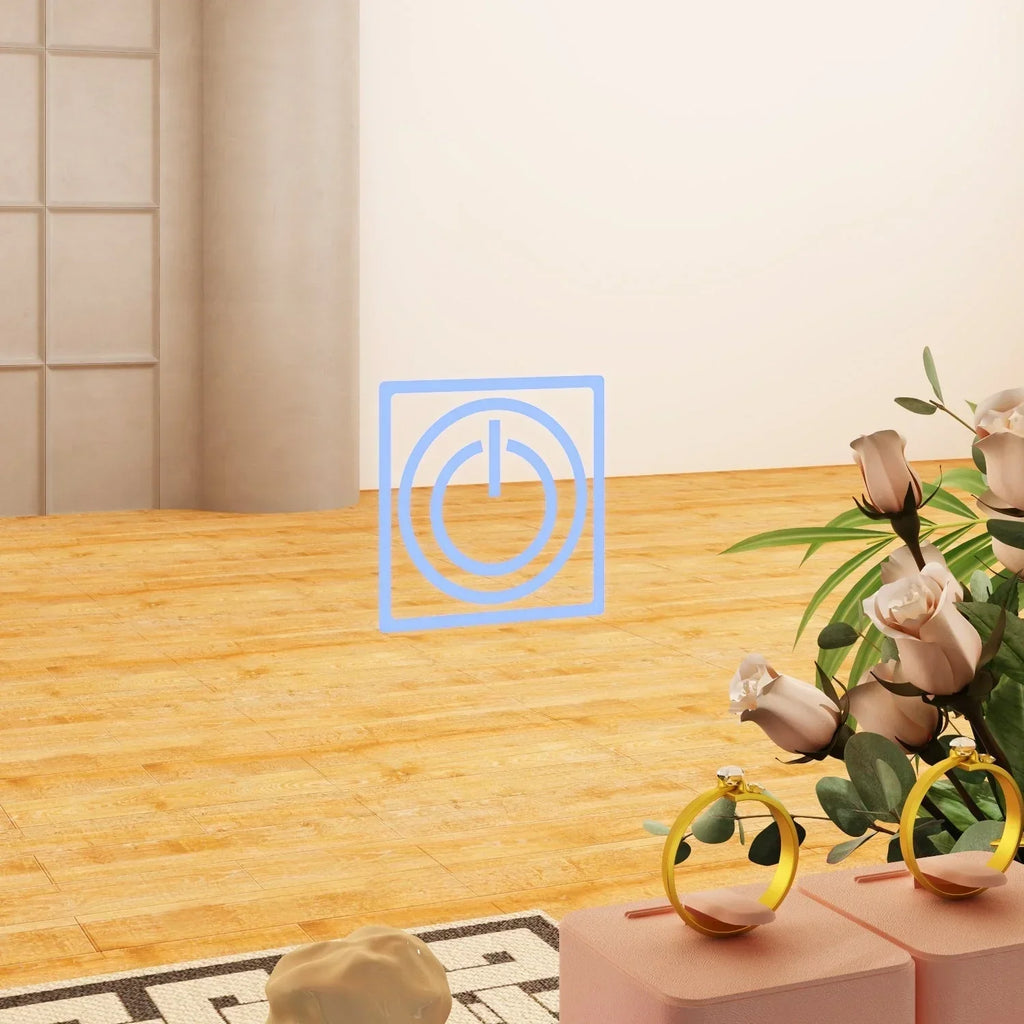 Coiffeuse avec miroir, éclairage LED et tabouret