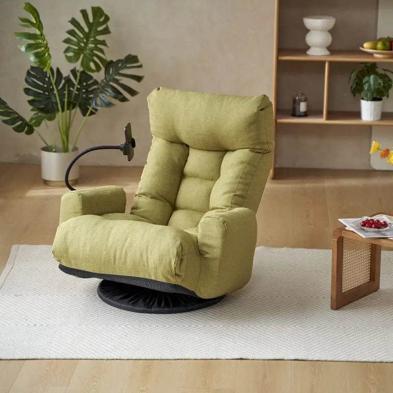 Fauteuil de jeu de sol ergonomique, pivotant et inclinable