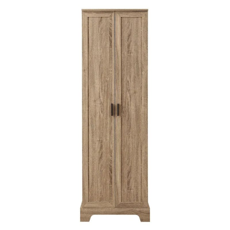 Armoire de rangement à deux portes pour salle de bains
