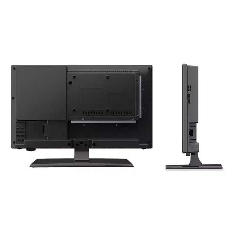 Téléviseur intelligent SYLVOX pour camping-car, téléviseur 12 volts de 24 pouces pour camping-car, le tout dernier Google TV avec Google Assistant, petit téléviseur intelligent Full HD 1080p alimenté en courant continu/alternatif (série Vechiel)