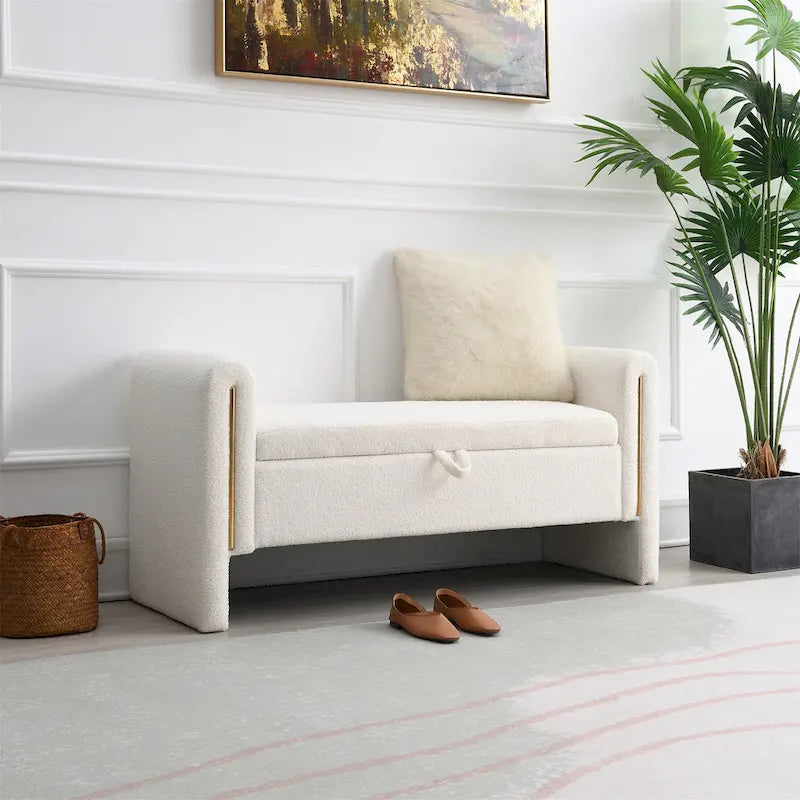 Banc de bout de lit Teddy moderne