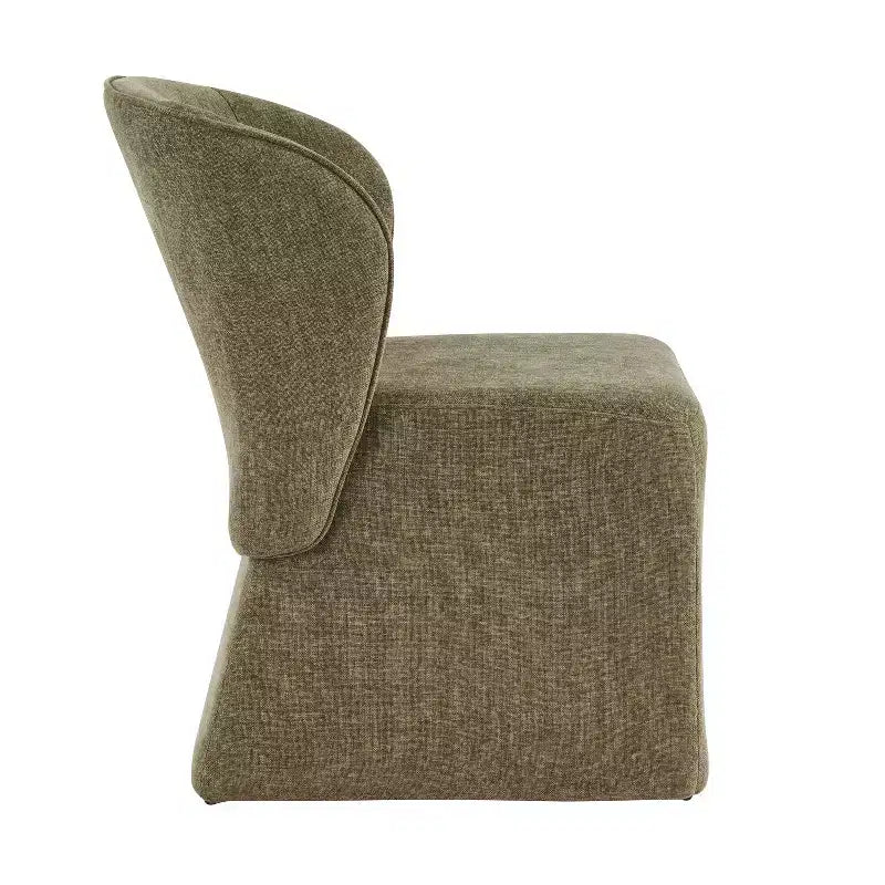 Ensemble de salle à manger Yutthana Modern 7 pièces en bois et métal avec chaises rembourrées