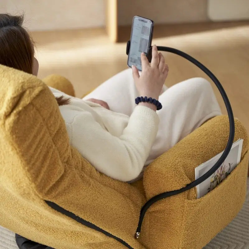 Fauteuil de jeu de sol ergonomique, pivotant et inclinable