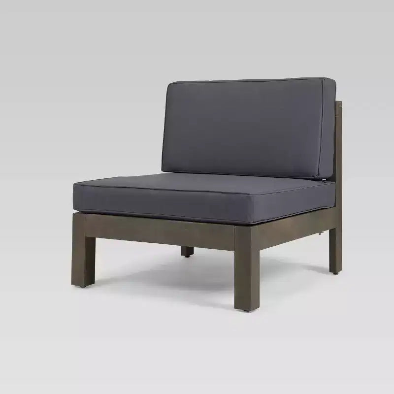 Ensemble de canapé d'angle Brava 5 pièces en acacia - Christopher Knight Home