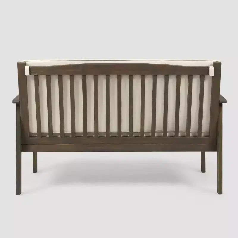 Causeuse et table basse en acacia 2 pièces Carolina - Christopher Knight Home