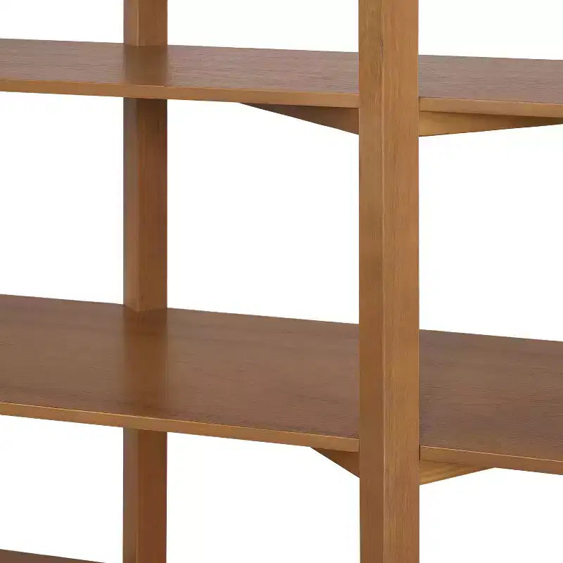 Christopher Knight Home Elliot Étagère de rangement moderne à 6 niveaux en bois avec étagères ouvertes