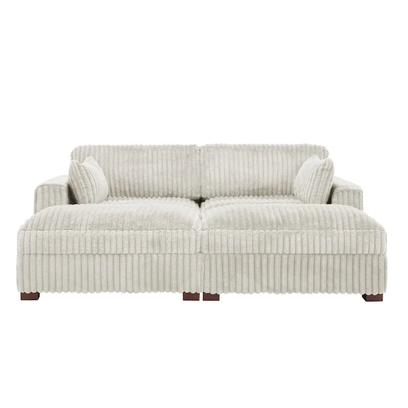 Canapé modulaire en tissu pour salon et chambre à coucher