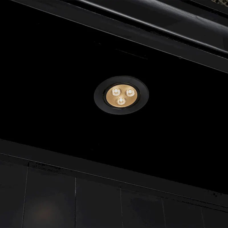 Étagère haute moderne avec éclairage LED et options de rangement polyvalentes