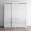 Armoire moderne brillante Copper Grove Parasol 71 pouces