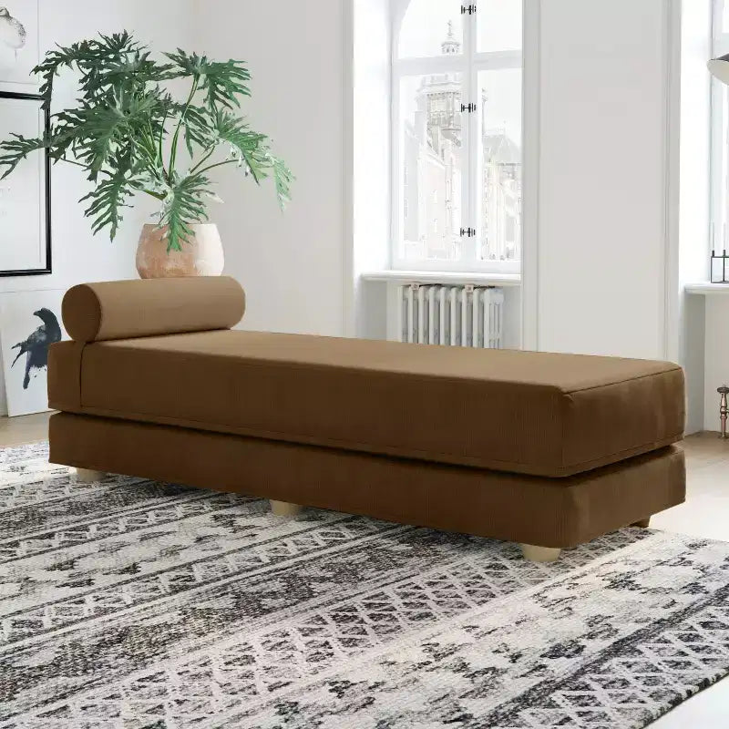 Lit de repos / Lit pliant grand format (Queen-Size) - Microvelours