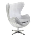 Fauteuil d'appoint Brancaster 33,5 po : Acme Furniture, aucun assemblage requis, base pivotante, bois composite