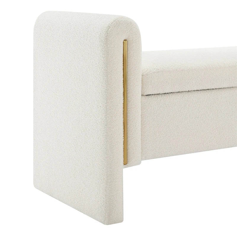 Banc de bout de lit Teddy moderne